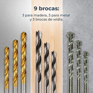 Cecotec taladro percutor potente versátil