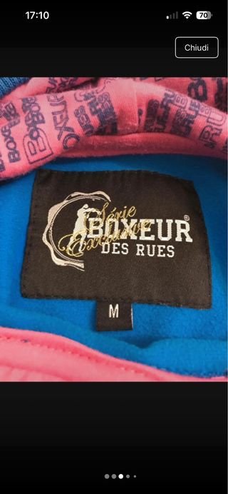 Felpa Boxeur des Rues donna M blu