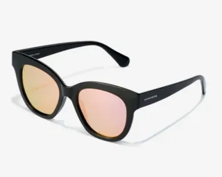 Gafas Hawkers Mujer Ojo de Gato Negras Rosas