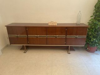 Mueble Vintage Madera y Metal en Salamanca capital