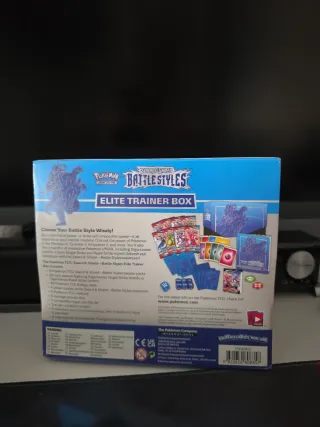 Pokemon Battle Styles ETB Ingles