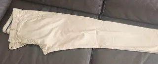 Pantalón Massimo Dutti Beige Caballero