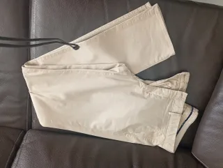 Pantalón Massimo Dutti Beige Caballero