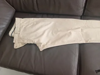 Pantalón Massimo Dutti Beige Caballero