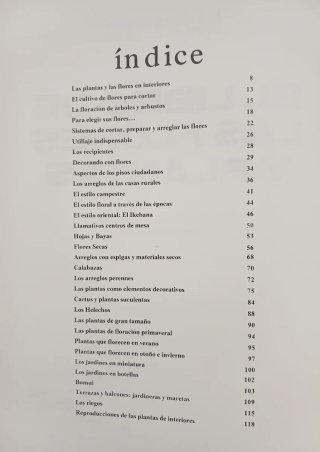 El libro de las flores y plantas