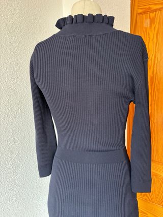 Vestido Morgan Talla 42 Negro