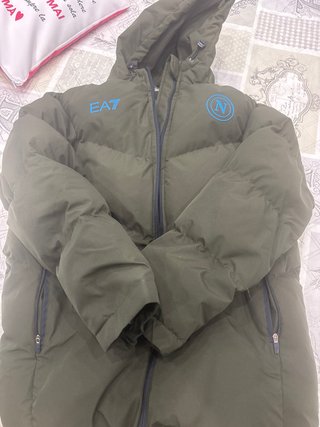 Piumino EA7 Napoli Uomo Verde