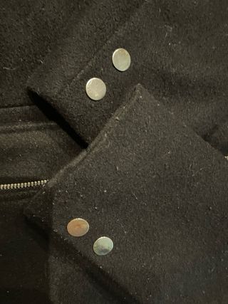 Parka Mujer Capucha Pelo Interior Negra