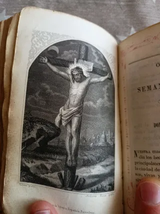 Devocionario antiguo 1851