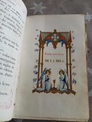 Devocionario antiguo 1851