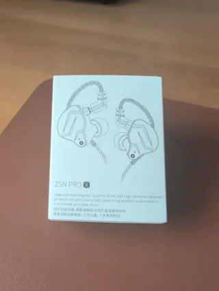 Auriculares KZ ZSN Pro X Mic Negro