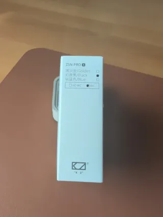 Auriculares KZ ZSN Pro X Mic Negro