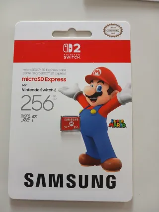 Micro SD 256GB Samsung per Nintendo Switch 2