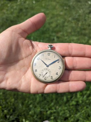 Reloj de bolsillo vintage Cyma – para piezas