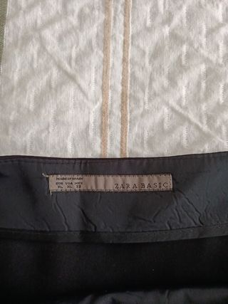 Falda negra mujer XL