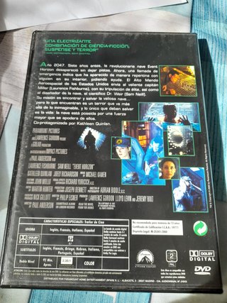 DVD Horizonte Final (Event Horizon)