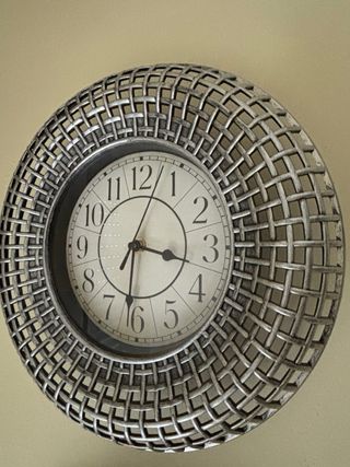 Reloj y Espejo Decorativo Redondo