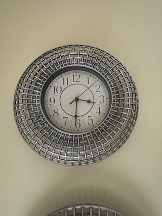Reloj y Espejo Decorativo Redondo