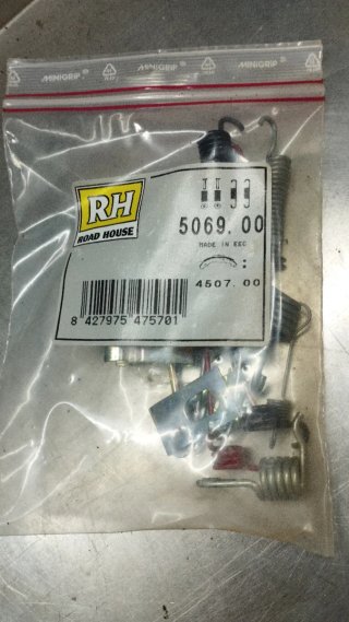 Kit de freno trasero Ford escort mk5/orion
