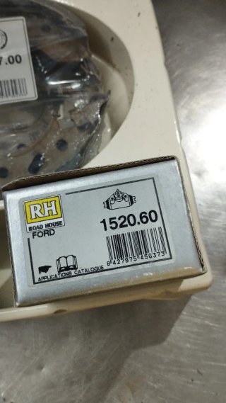 Kit de freno trasero Ford escort mk5/orion
