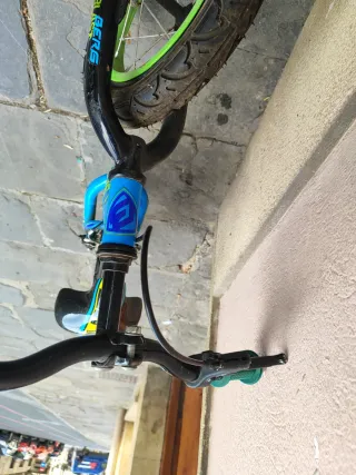 Bici senza pedali blu 2-4 anni
