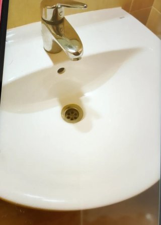 Lavabo de pedestal blanco ROCA