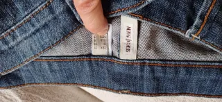 Pantalón vaquero Mango azul