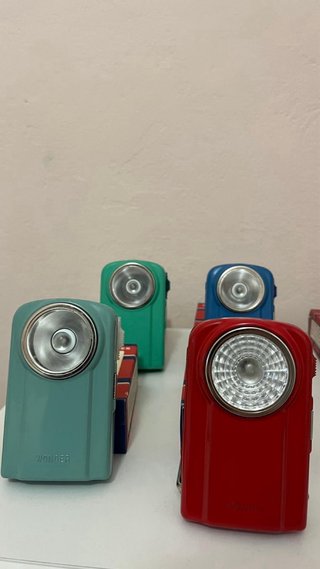 Torcia elettrica vintage Soldier Wonder
