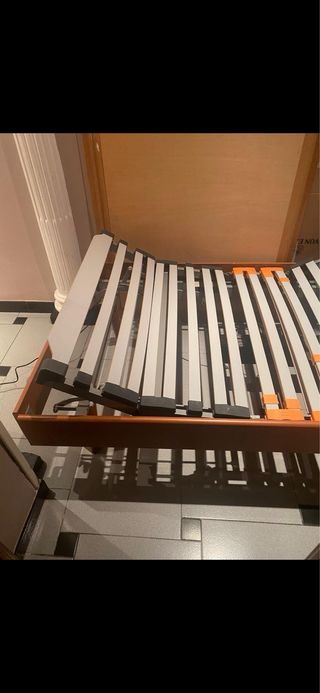 Cama articulada con somier y colchón