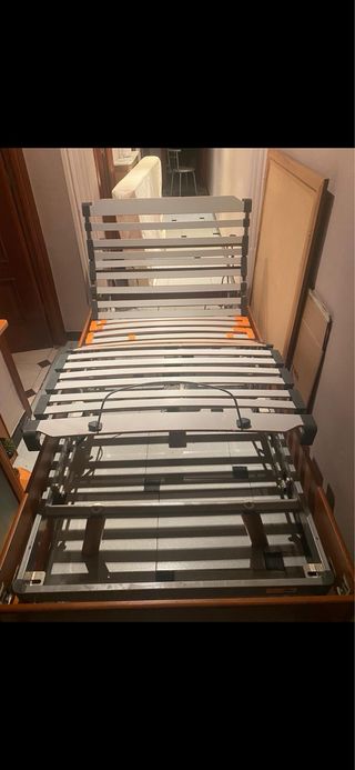 Cama articulada con somier y colchón