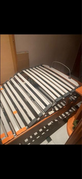 Cama articulada con somier y colchón