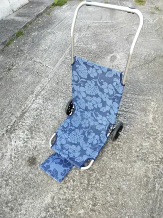 Carrito Silla Playa Plegable