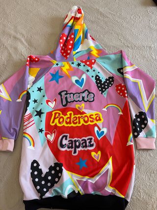 Sudadera/Vestido Pitcli Talla XS Estampado