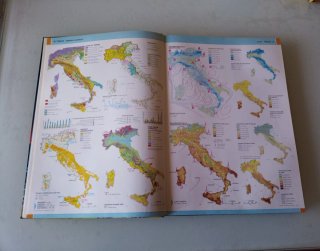 Atlante Generale Metodico De Agostini cartografia