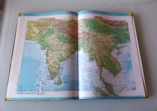 Atlante Generale Metodico De Agostini cartografia