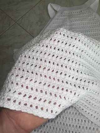 Maglietta cotone traforata estiva