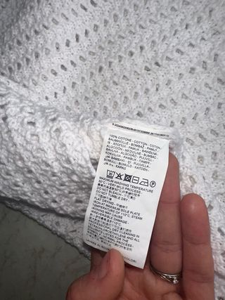 Maglietta cotone traforata estiva