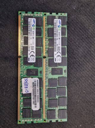32gb 2x16GB DDR3 ECC REG Samsung RAM para Servidor