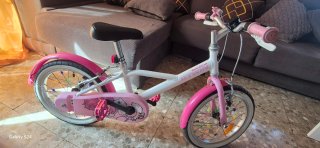 Bicicleta infantil B'TWIN rosa