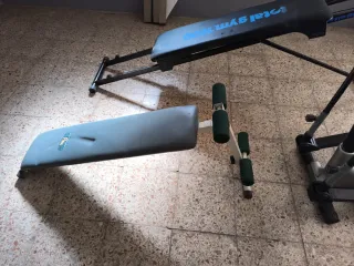 Lote 3 Máquinas Gimnasio Elíptica + Banco