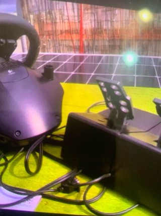 Volante y Pedales Logitech Driving Force EX