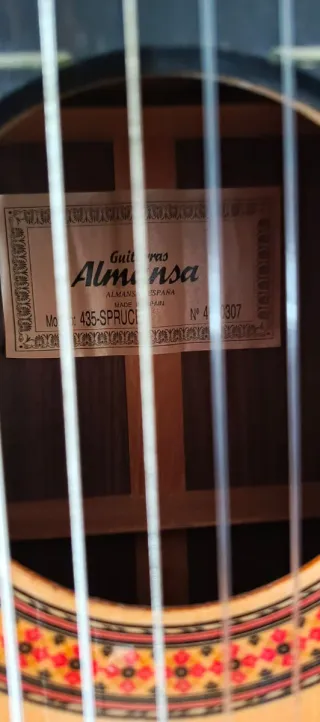 Guitarra Clásica Almansa 435 Spruce