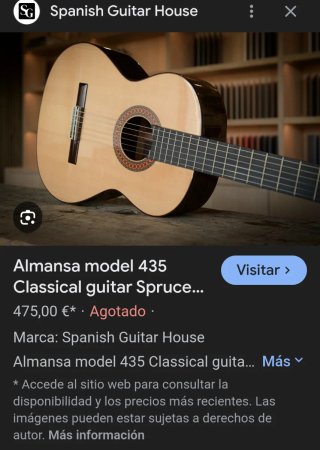 Guitarra Clásica Almansa 435 Spruce