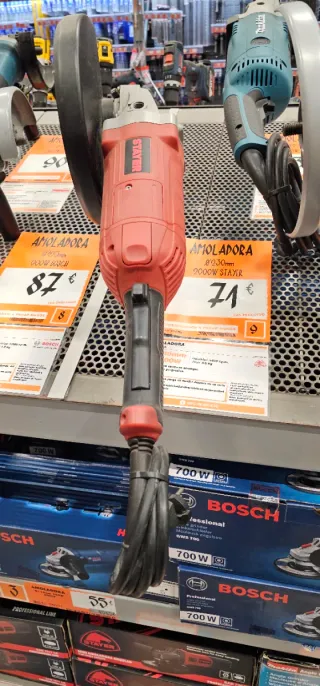 Amoladora STAYER 2000W poco uso