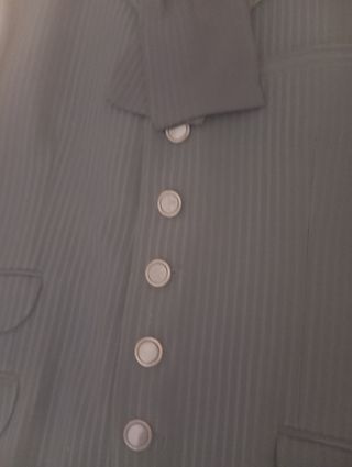 Completo elegante uomo blu