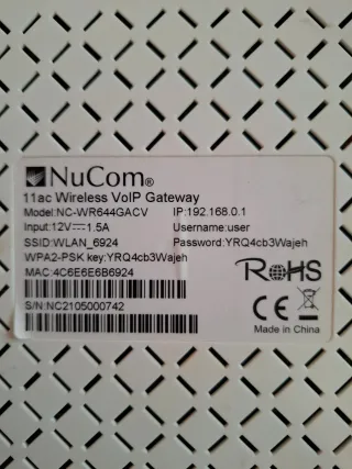 Pack Red Fibra: Router Dual Band + ONT Huawei +PLC