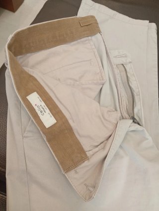 Pantalón Cellio Talla 44 Beige