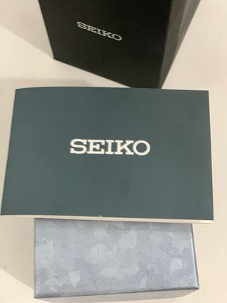 Reloj Seiko Quartz Negro