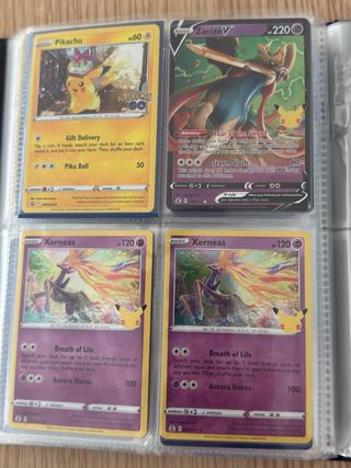 Álbum Cartas Pokémon Variado