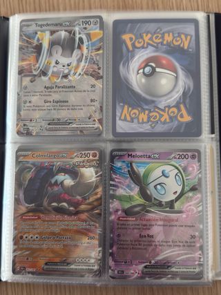 Álbum Cartas Pokémon Variado